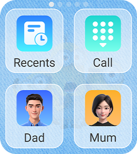 Watch contacts interface